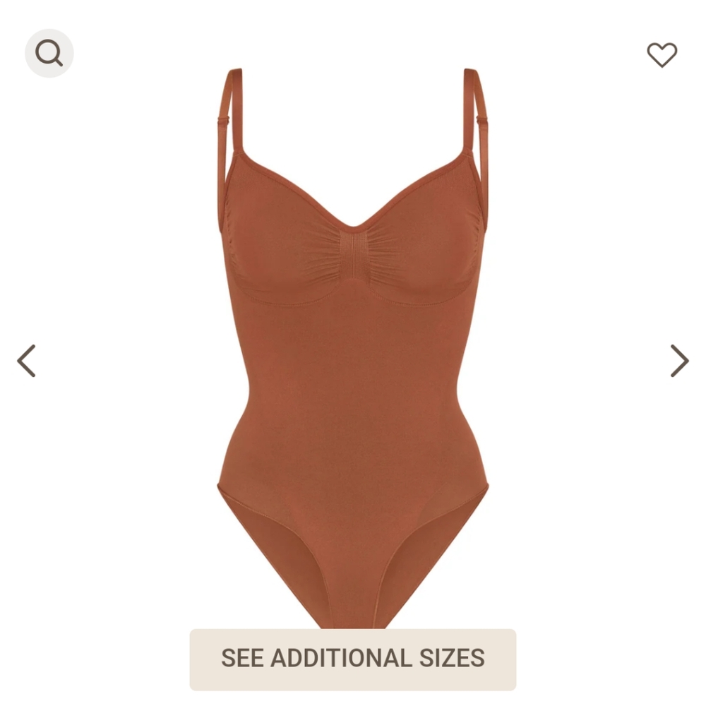 Skims Seamless Sculpt Brief Bodysuit